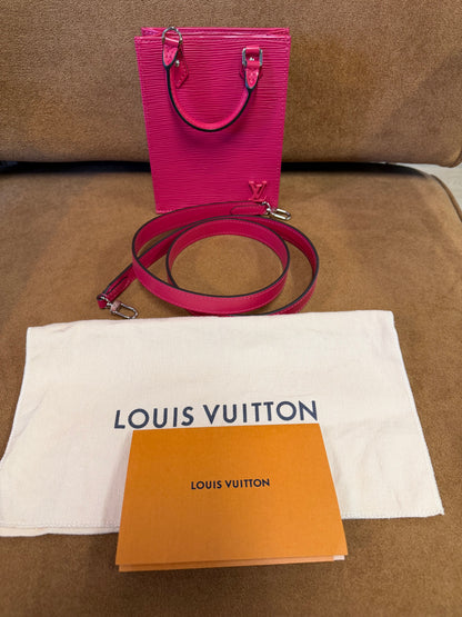 Louis Vuitton Petit Sac Plat in Epi Leather