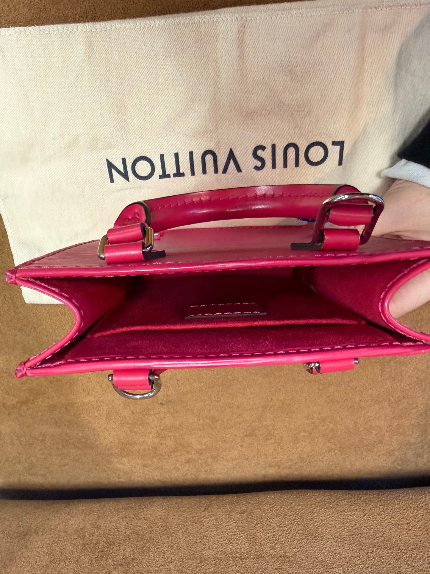 Louis Vuitton Petit Sac Plat in Epi Leather