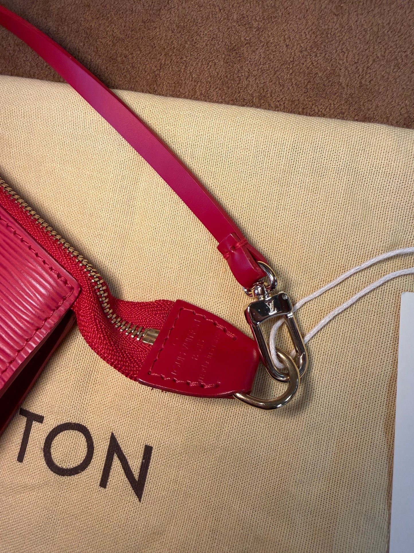 Louis Vuitton Pochette Accessoires in Epi Leather