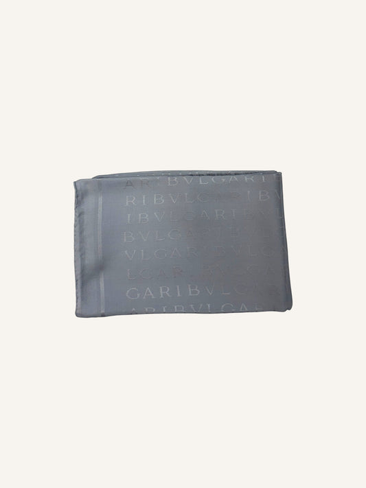 Bvlgari Logomania Silk/Wool Blend Shawl