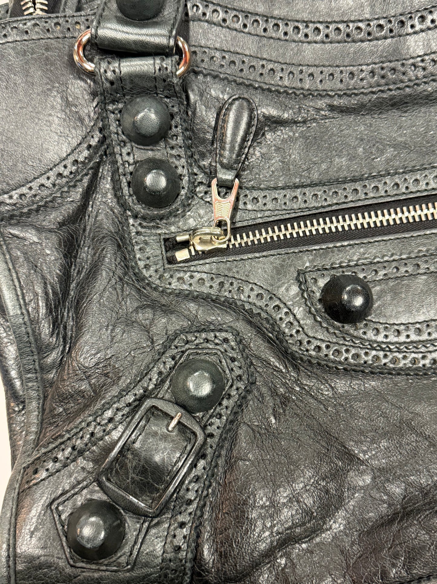 Balenciaga Classic City Bag (Chevre / Motorcycle)