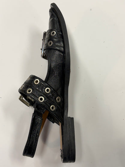 Ganni Buckle Slingback Flat