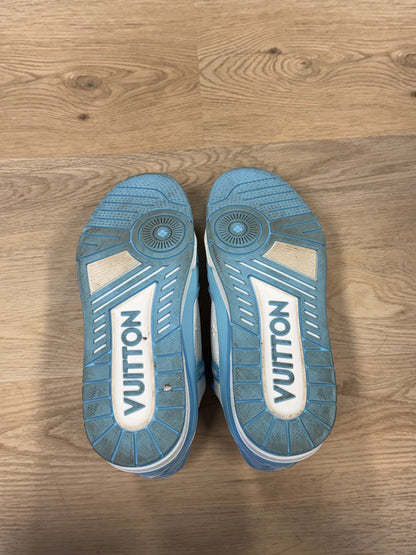 Louis Vuitton Sky Blue Trainer Sneaker