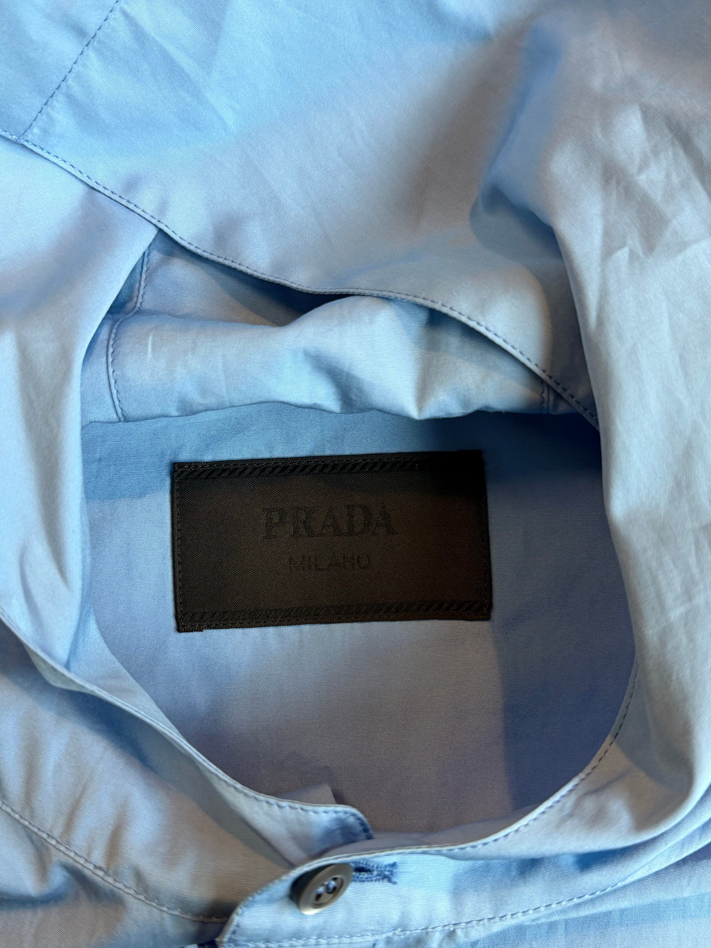 Prada Cotton Hooded Top