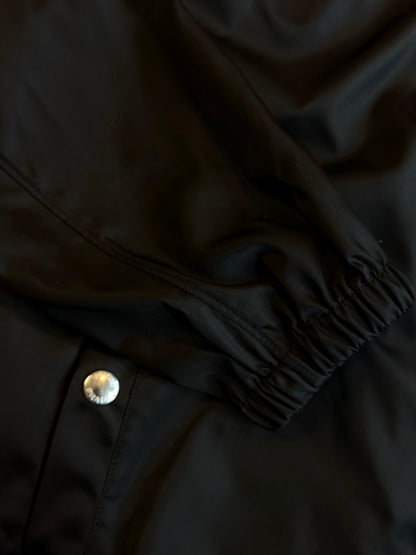 Prada Nylon Hooded Jacket with Zip Pouch