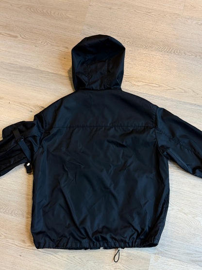 Prada Re-Nylon Hooded Jacket with Pouch