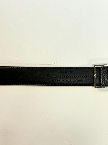 Dior Homme Black Leather Belt