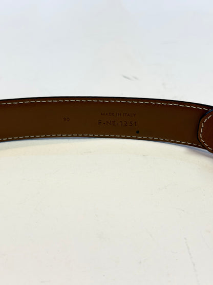 Celine Triomphe Buckle Belt