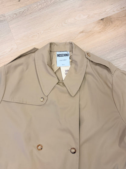 Moschino Men's Classic Trench Coat