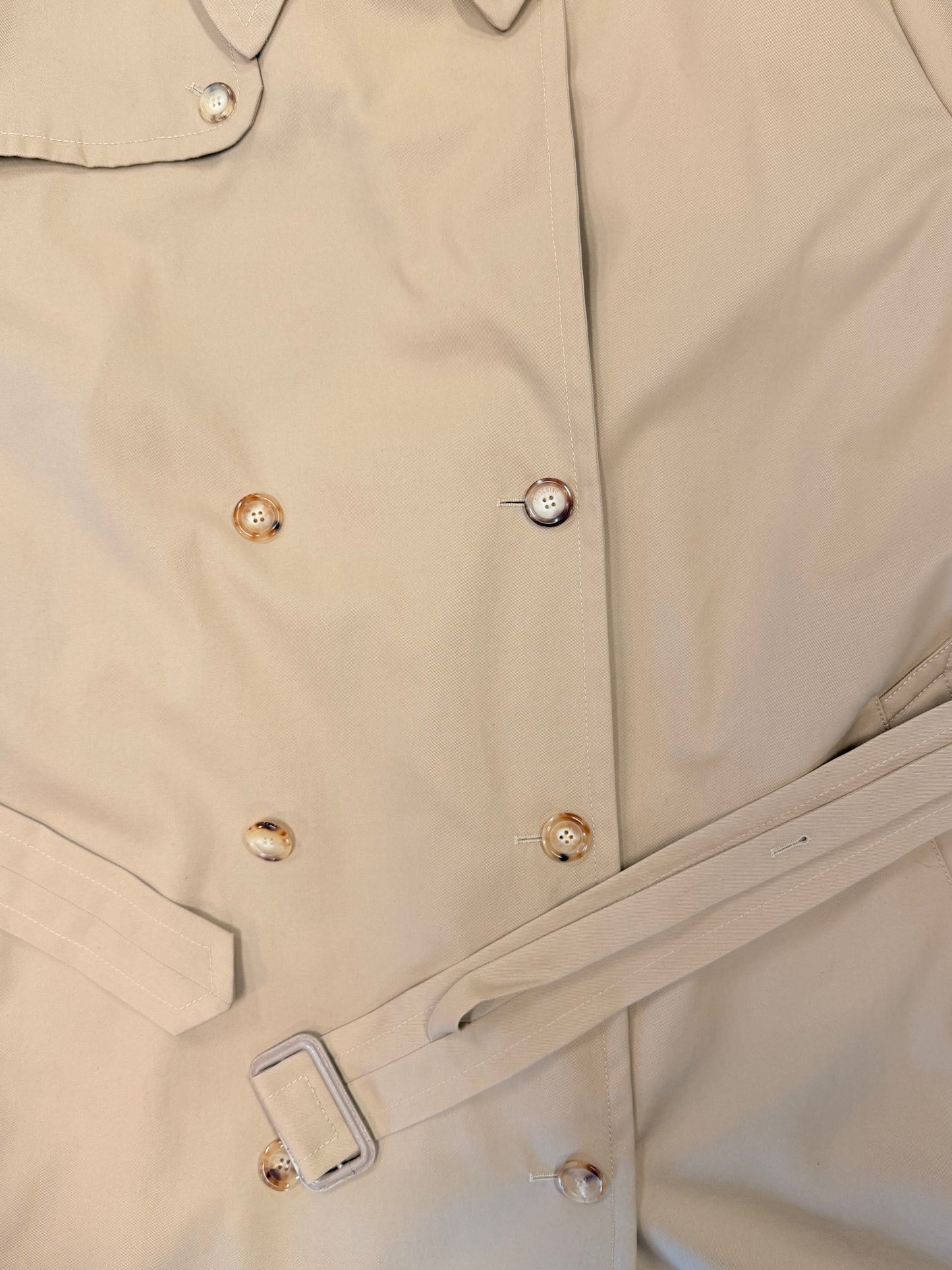 Moschino Men's Classic Trench Coat