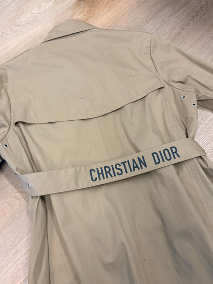 Christian Dior Classic Bee Motif Trench Coat