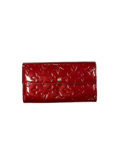 Louis Vuitton Sarah Wallet, Monogram Vernis