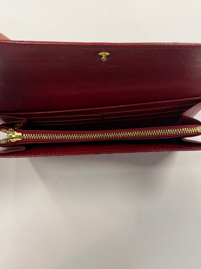 Louis Vuitton Sarah Wallet, Monogram Vernis