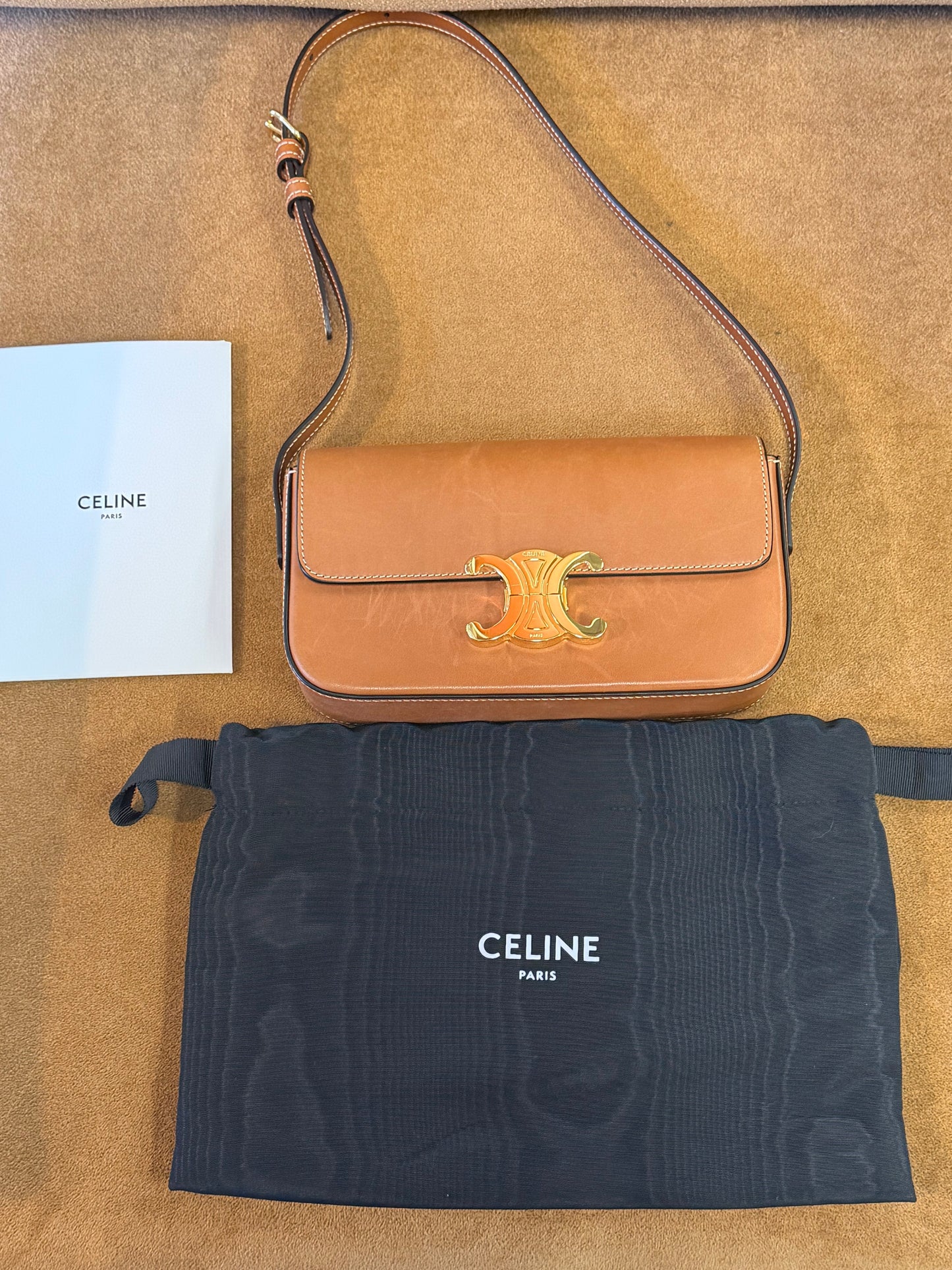 Celine Triomphe Shoulder Bag