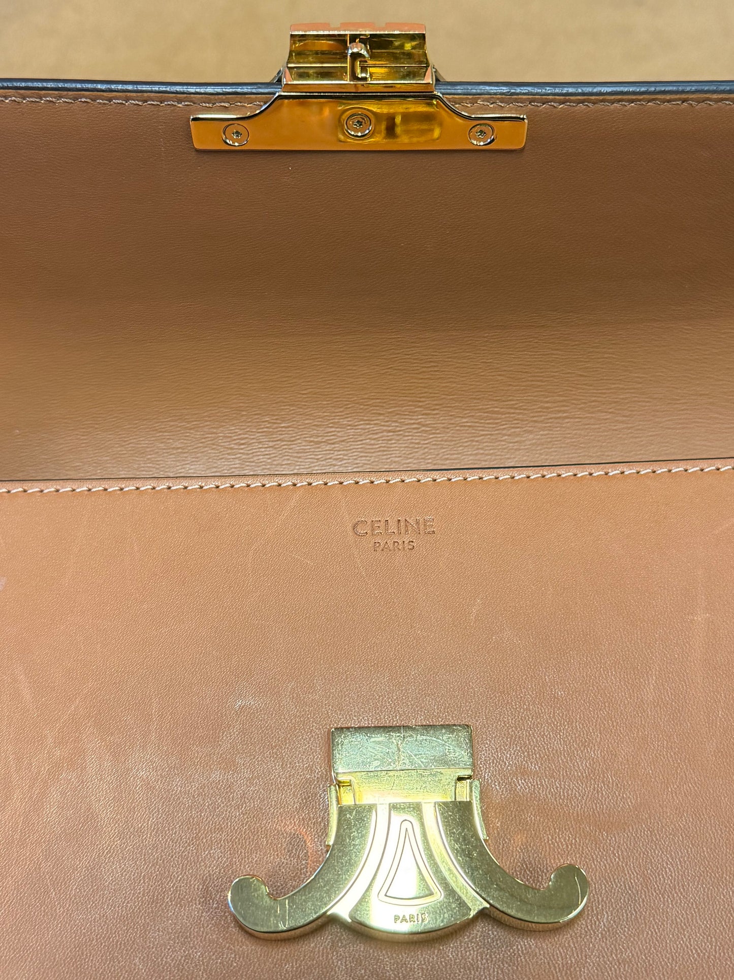 Celine Triomphe Shoulder Bag