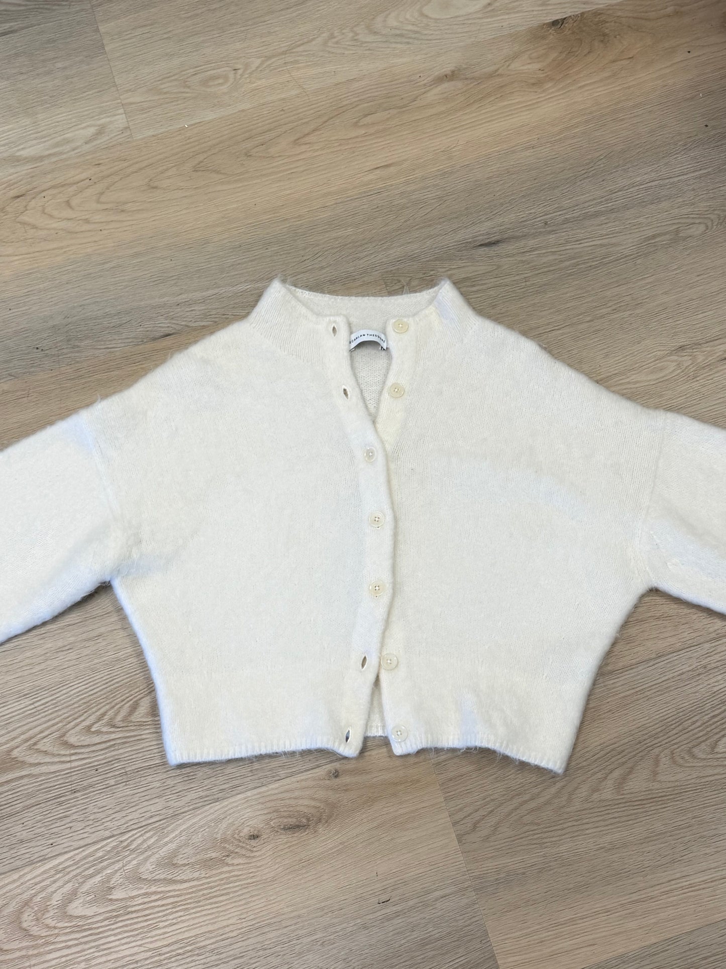 Scanlan Theodore Knit Cardigan &amp; Bralette Two-Piece Set