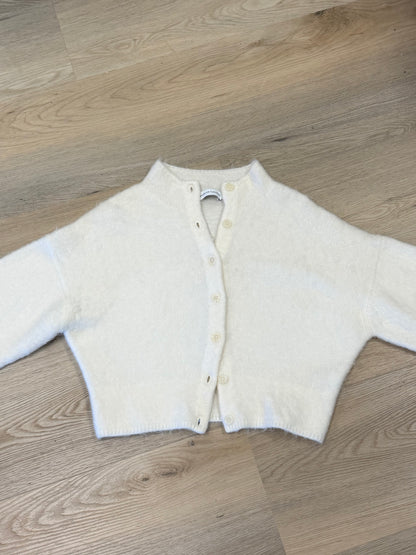 Scanlan Theodore Knit Cardigan &amp; Bralette Two-Piece Set