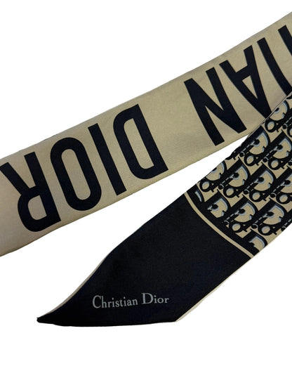 Christian Dior J'Adior Oblique Twilly Scarf