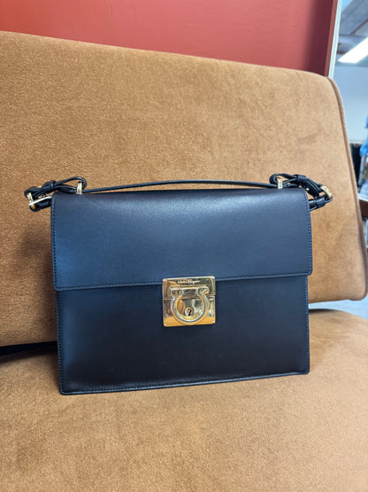 Salvatore Ferragamo Gancini Flap Bag - Medium