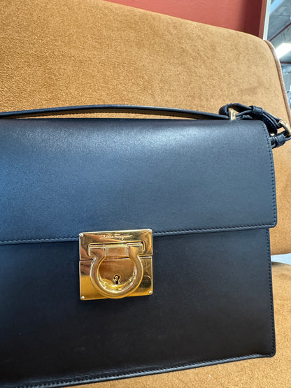Salvatore Ferragamo Gancini Flap Bag - Medium