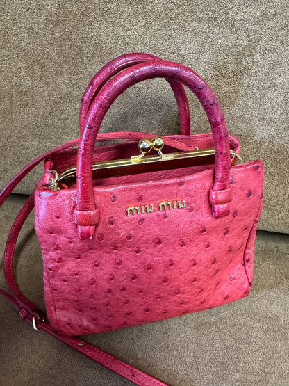Miu Miu Kiss-Lock Frame Bag