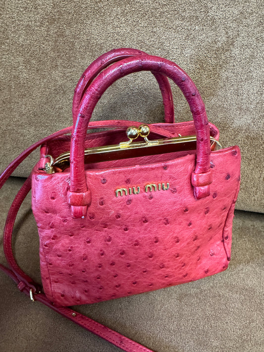 Miu Miu Kiss-Lock Frame Bag