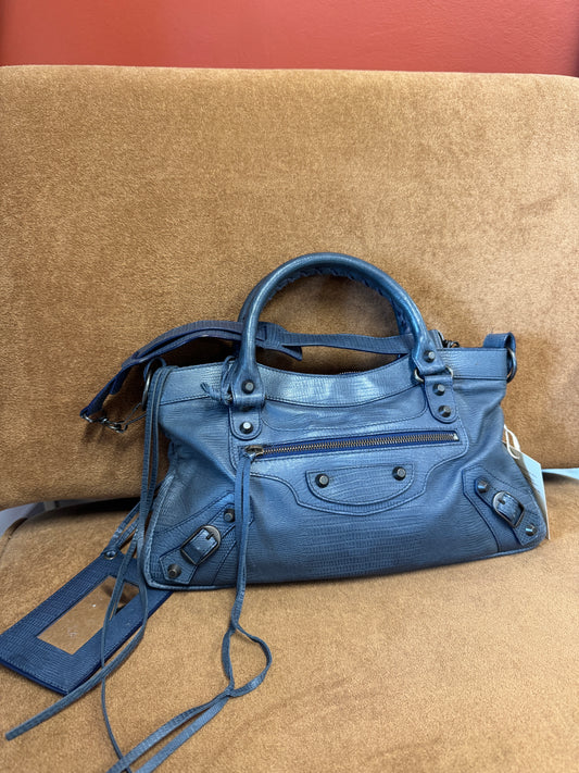 Balenciaga Le City Bag (10th Anniversary Edition) in Persian Blue