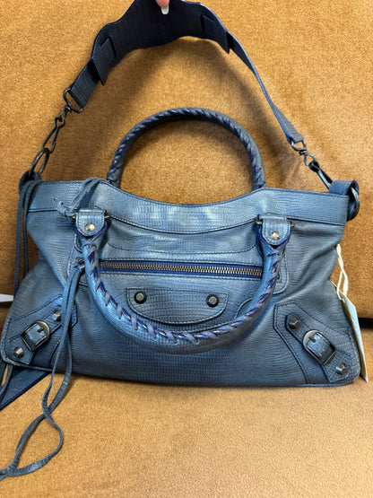 Balenciaga Le City Bag (10th Anniversary Edition) in Persian Blue