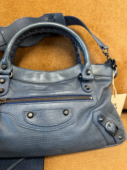 Balenciaga Le City Bag (10th Anniversary Edition) in Persian Blue