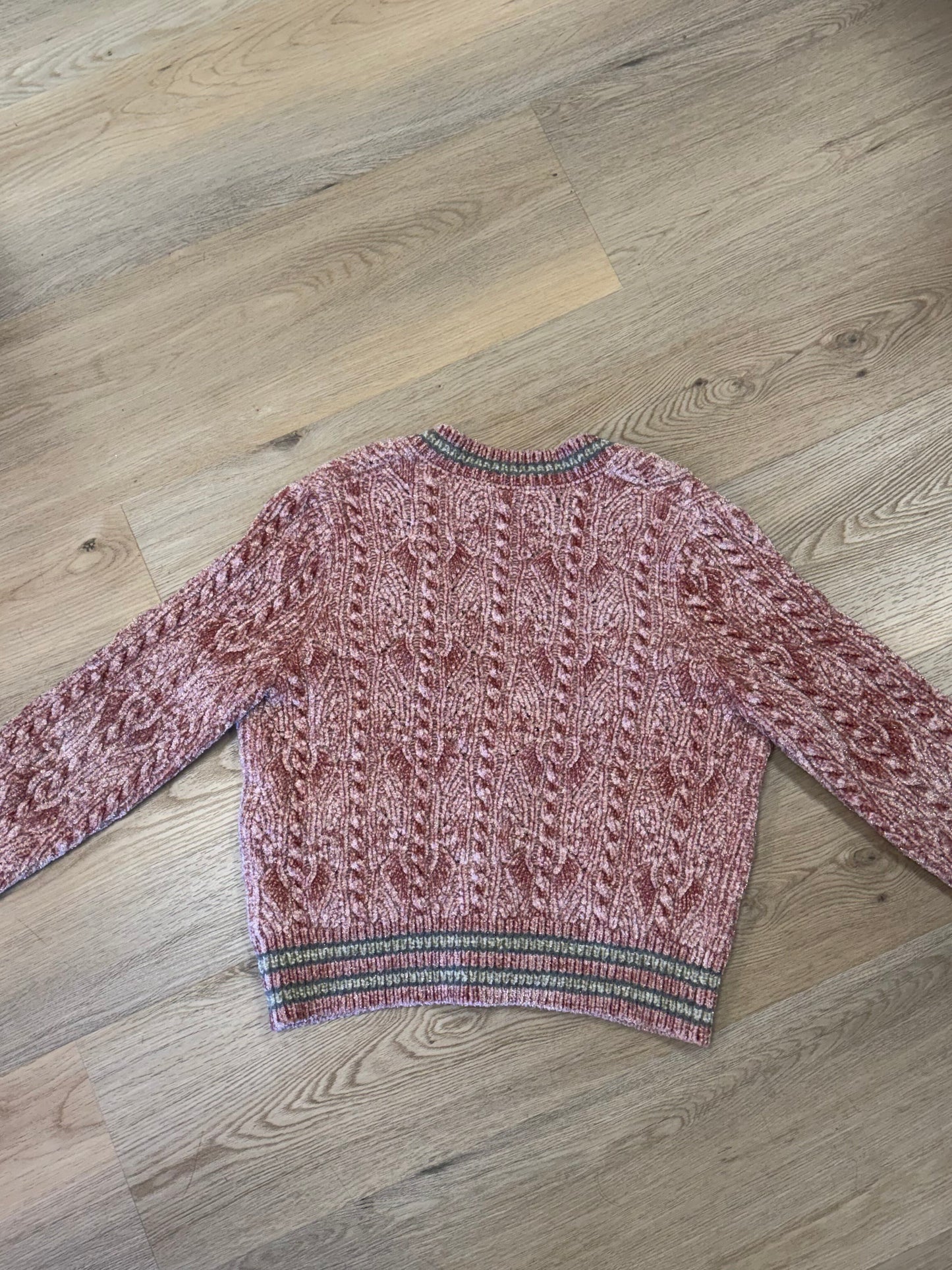 Chanel Knit Cardigan with Sequin CC Logo