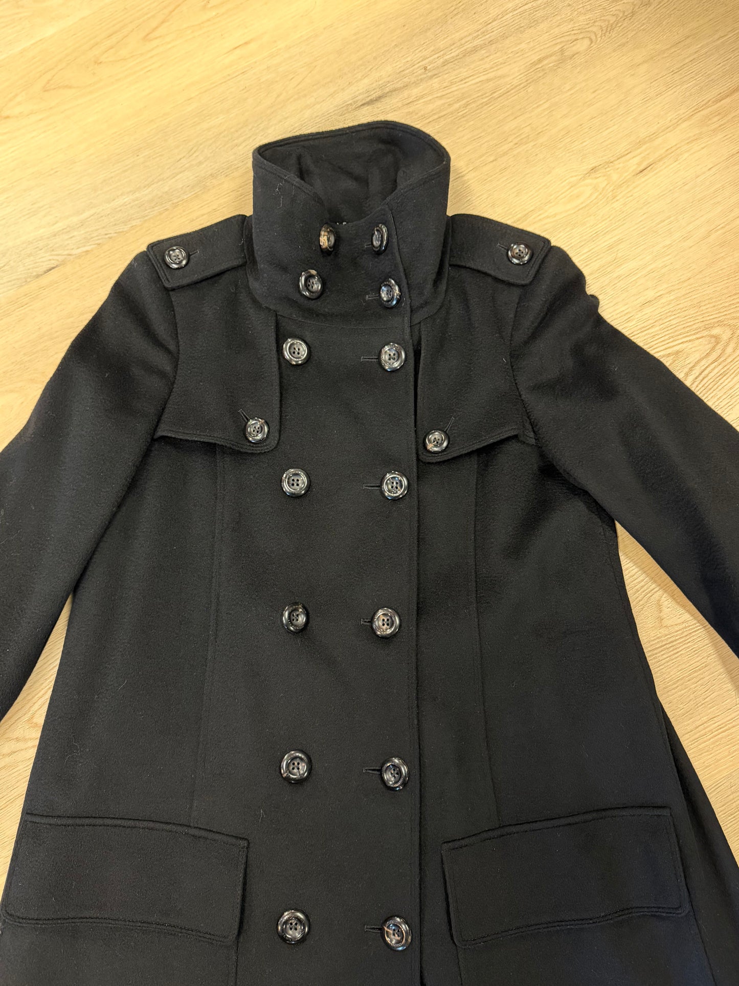 Burberry Double-Breasted Military Coat