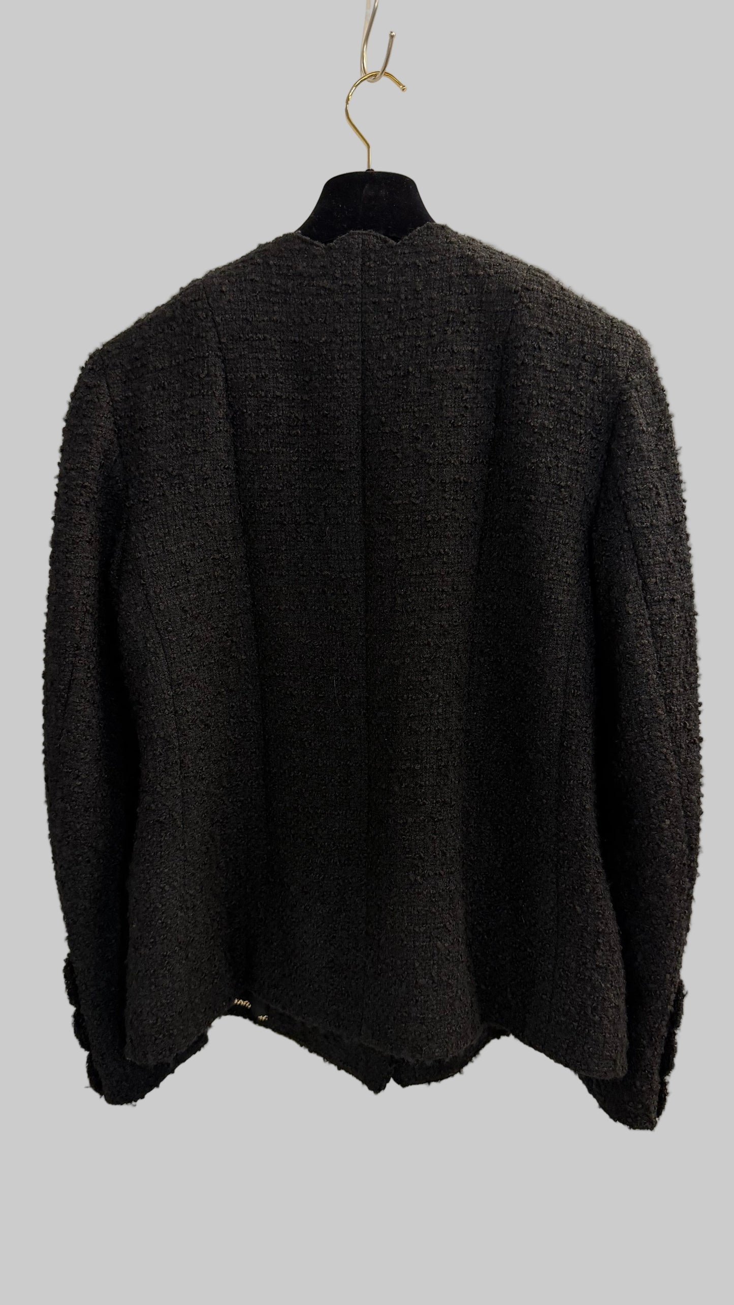 Chanel Black Tweed Jacket