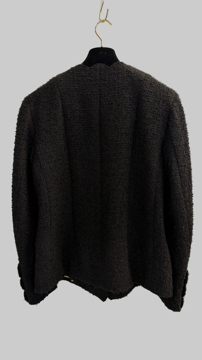 Chanel Black Tweed Jacket