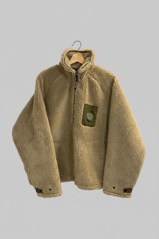 Human Made Fleece Zip Up Jacket