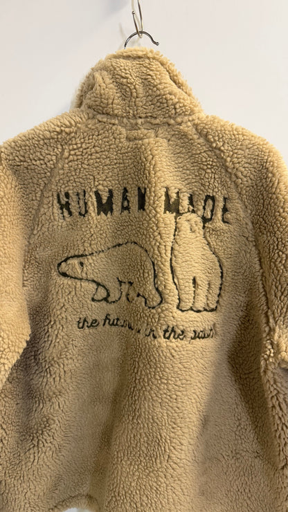 Human Made Fleece Zip Up Jacket