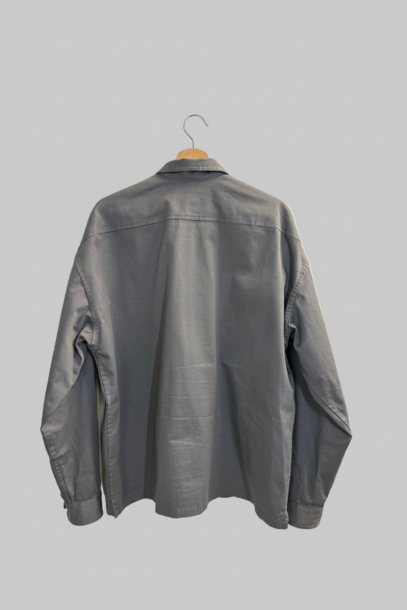Prada Cotton Twill Zip Overshirt — Men's