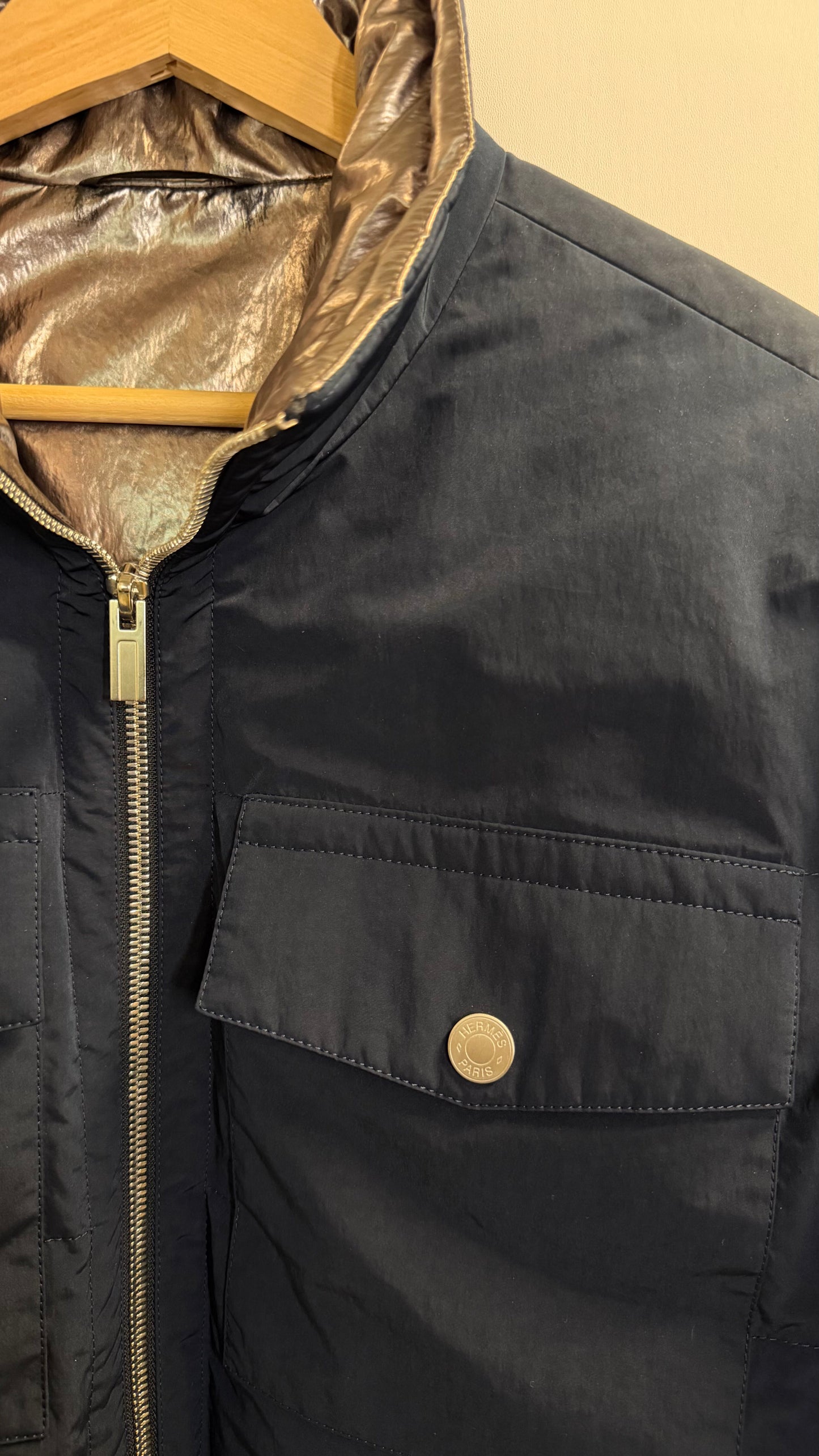 Hermès Reversible Down Jacket