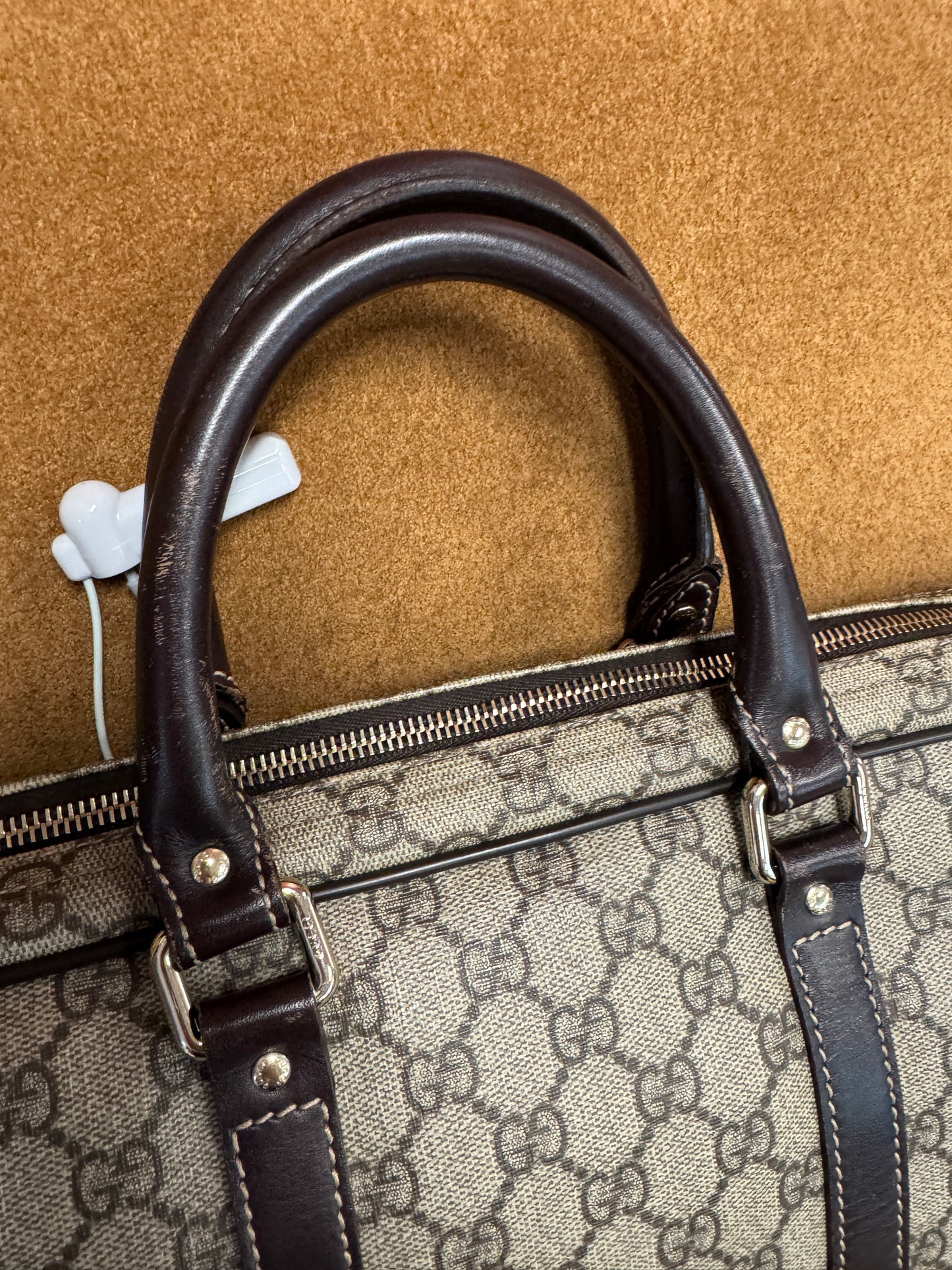 Gucci GG Supreme briefcase/travel bag