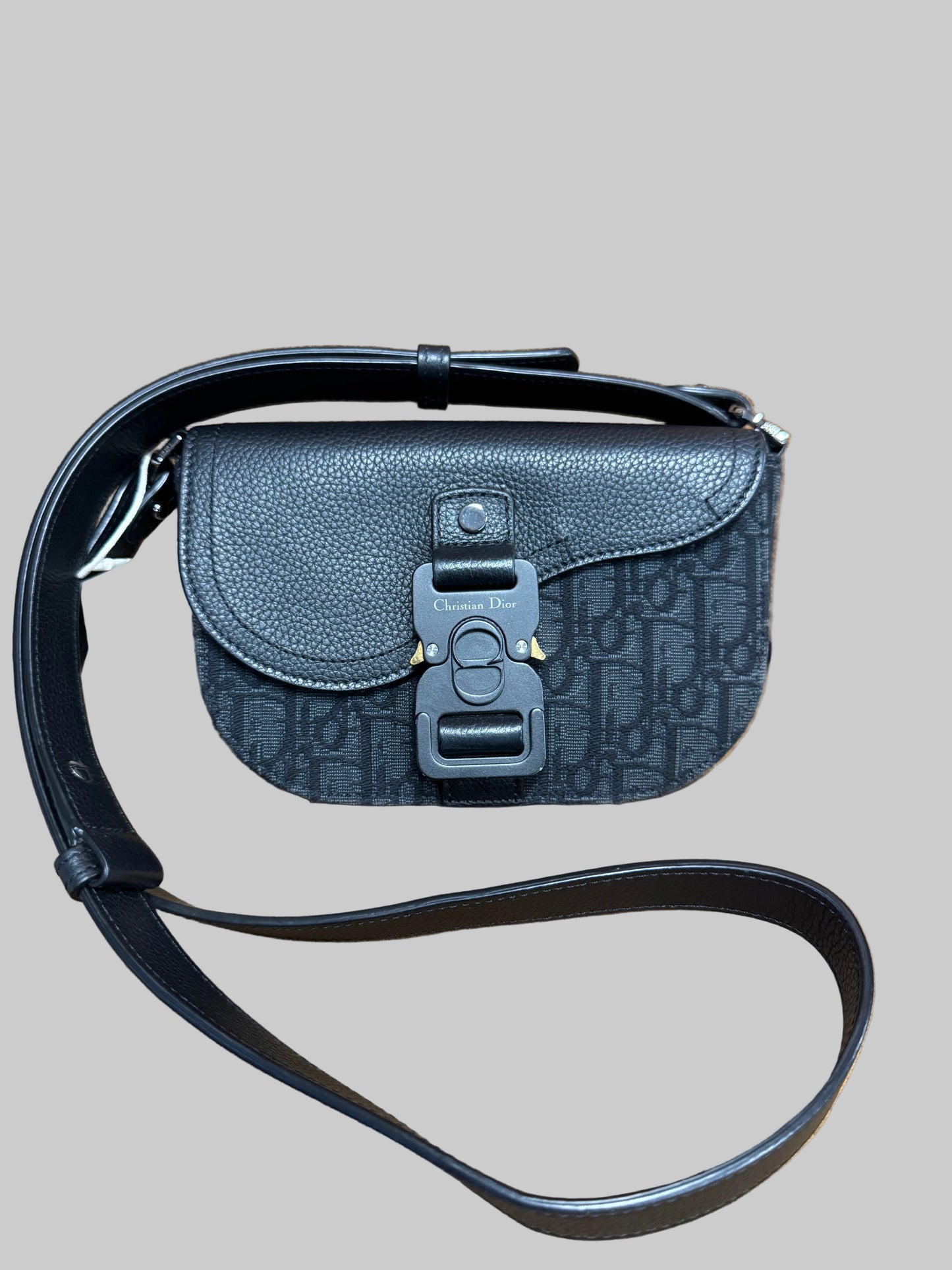 Dior Safari Oblique Mini Saddle Bag