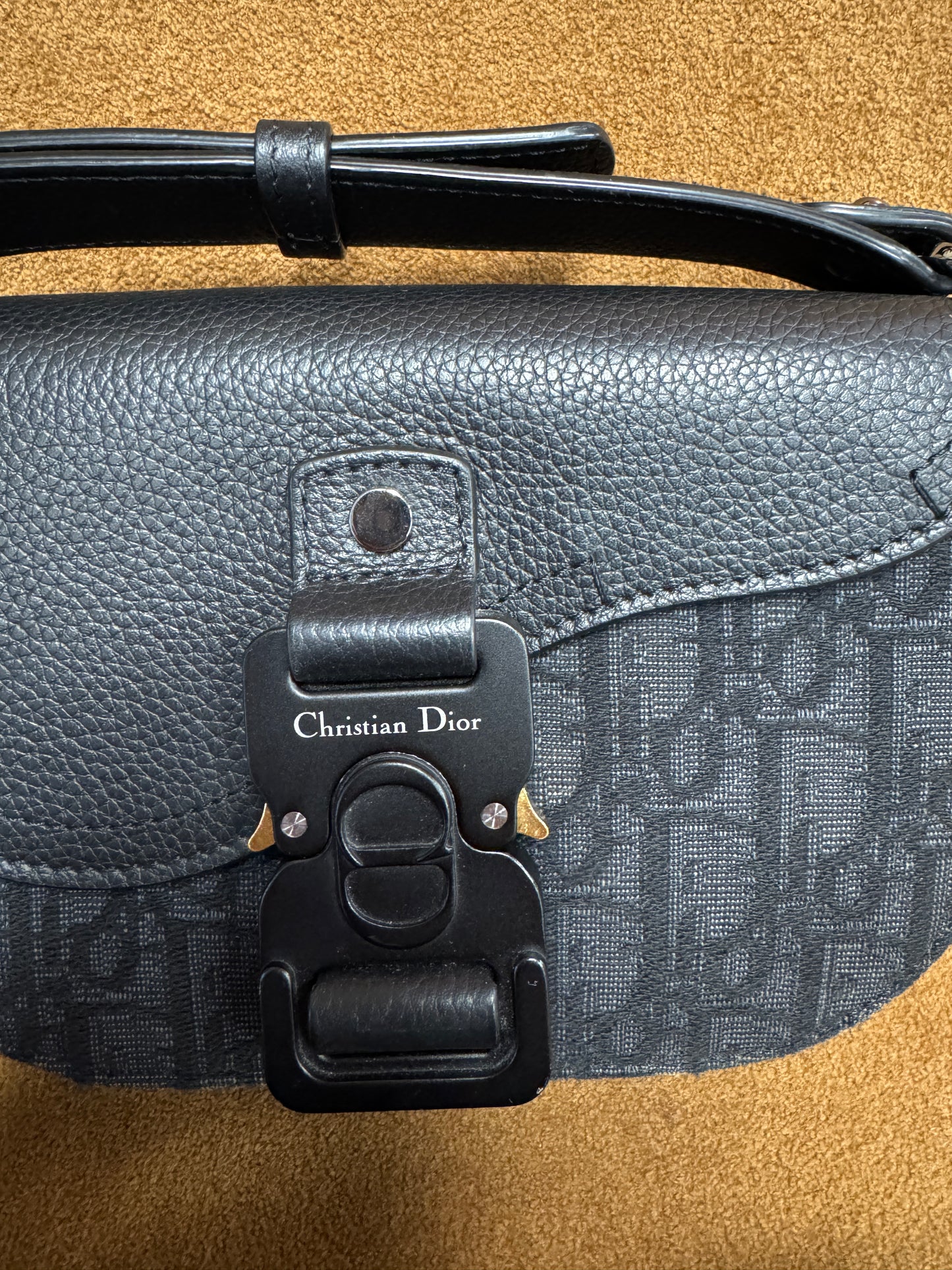 Dior Safari Oblique Mini Saddle Bag