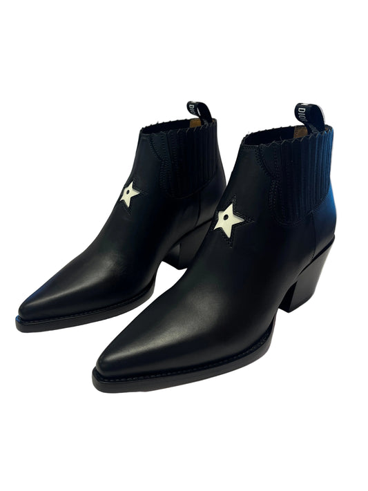 Dior "D-Western" Star Ankle Boots