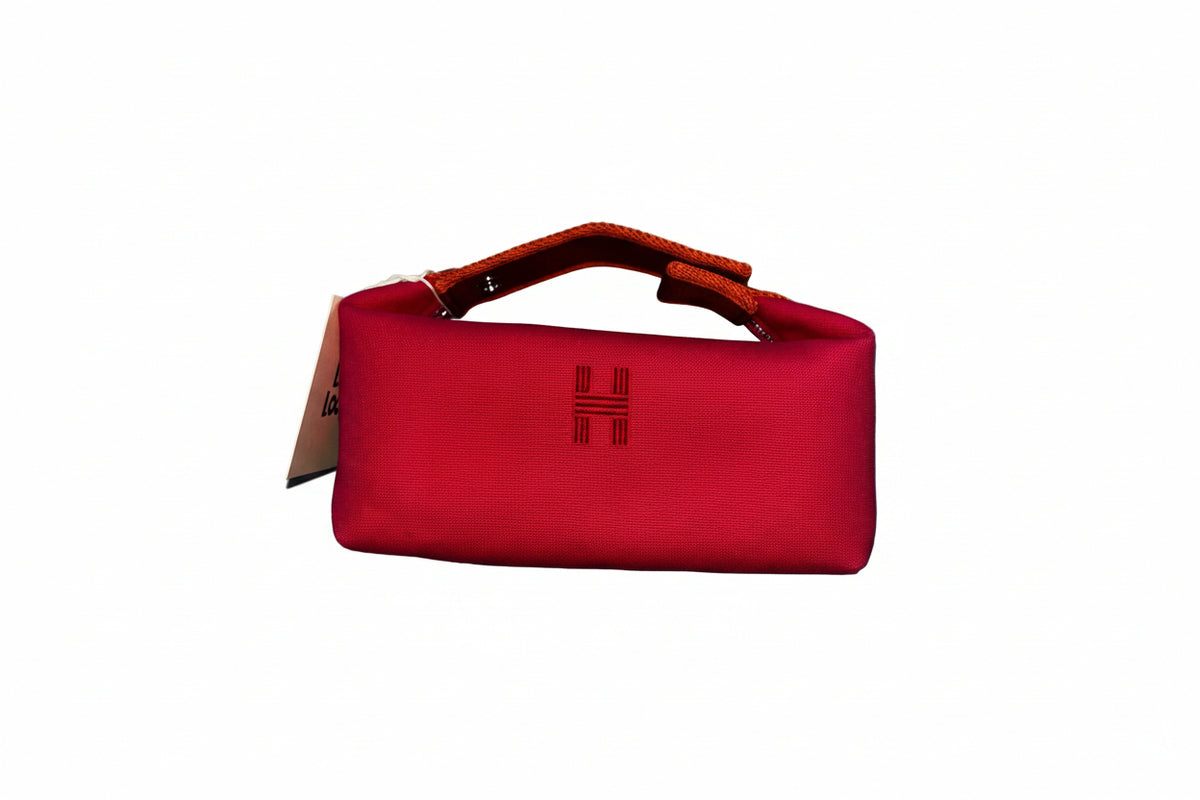 Hermès Canvas Pouch