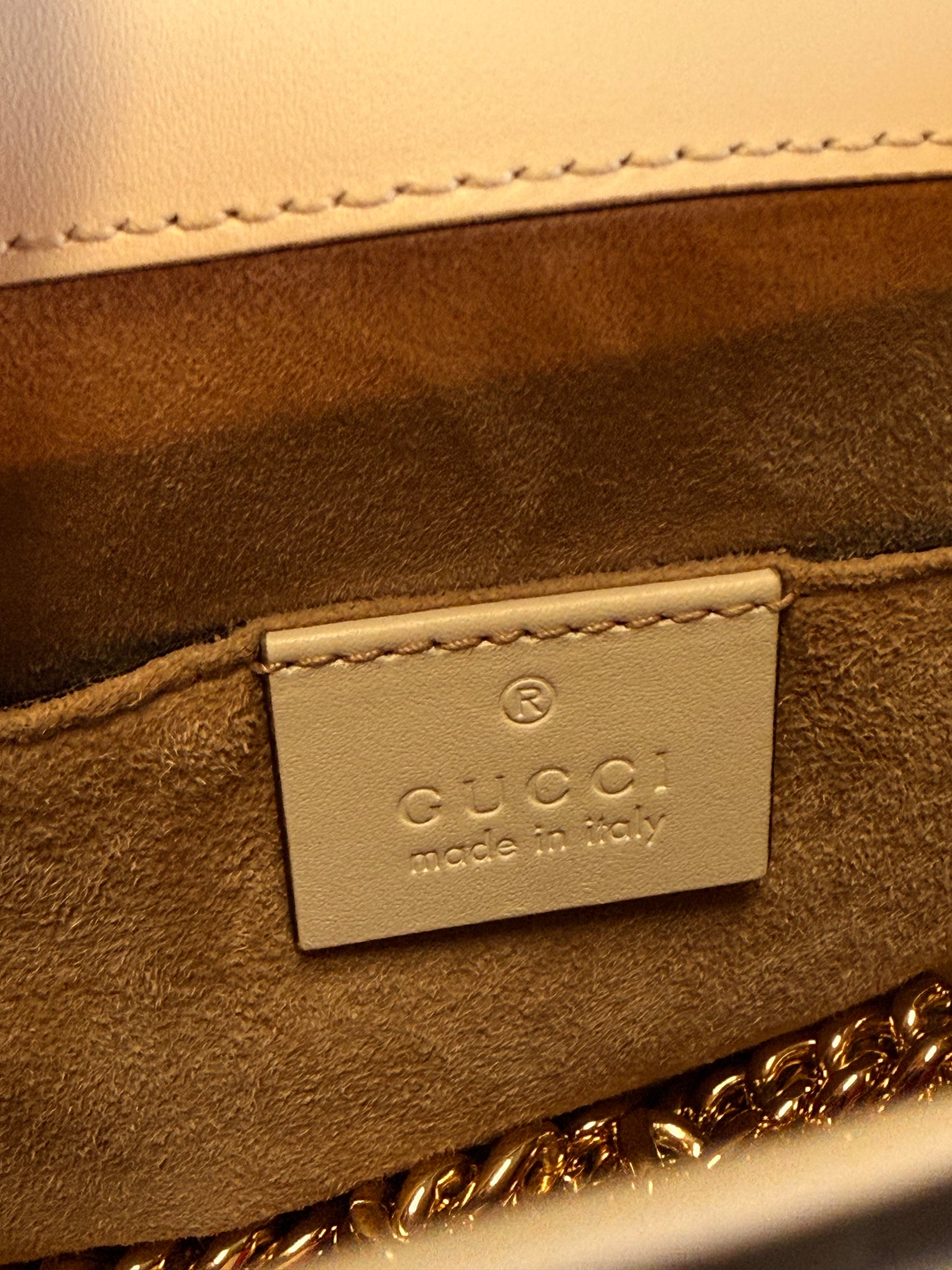 Mini Sylvie Leather Chain Shoulder Bag