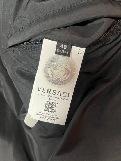 Versace Medusa-Button Padded Trucker Jacket