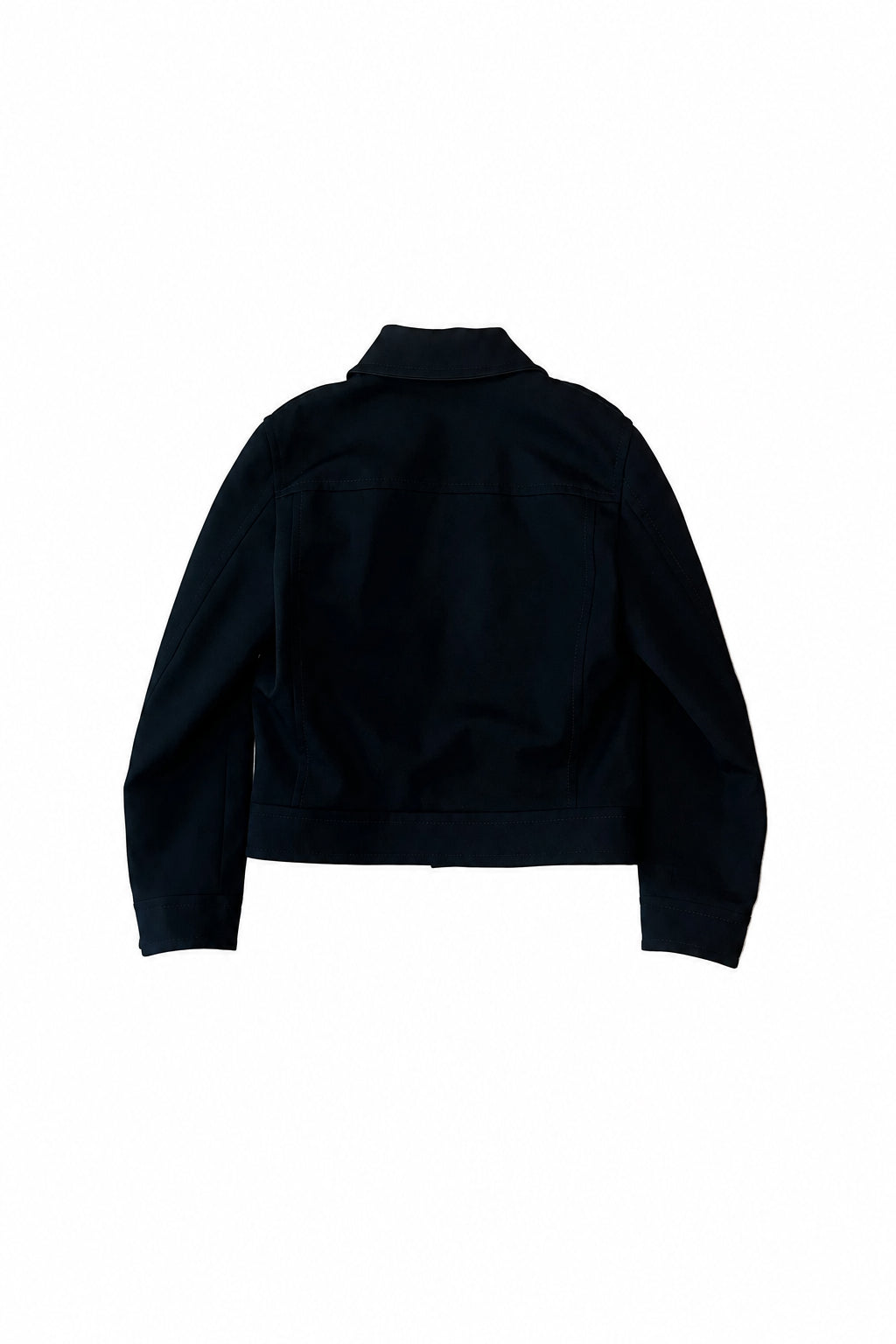 Versace Medusa-Button Cropped Twill Jacket