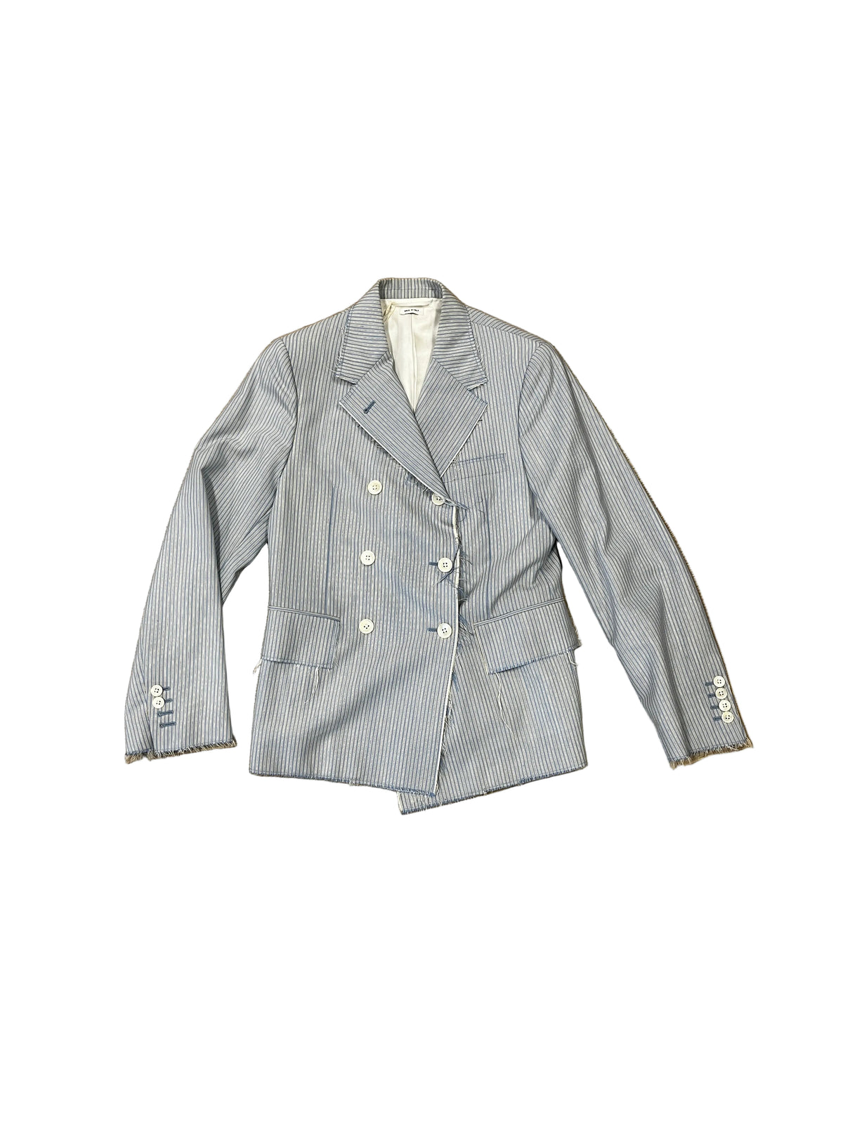 Thom Browne Double-Breasted Striped Blazer