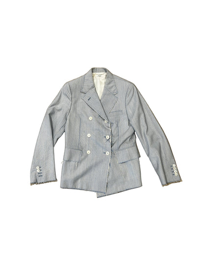 Thom Browne Double-Breasted Striped Blazer