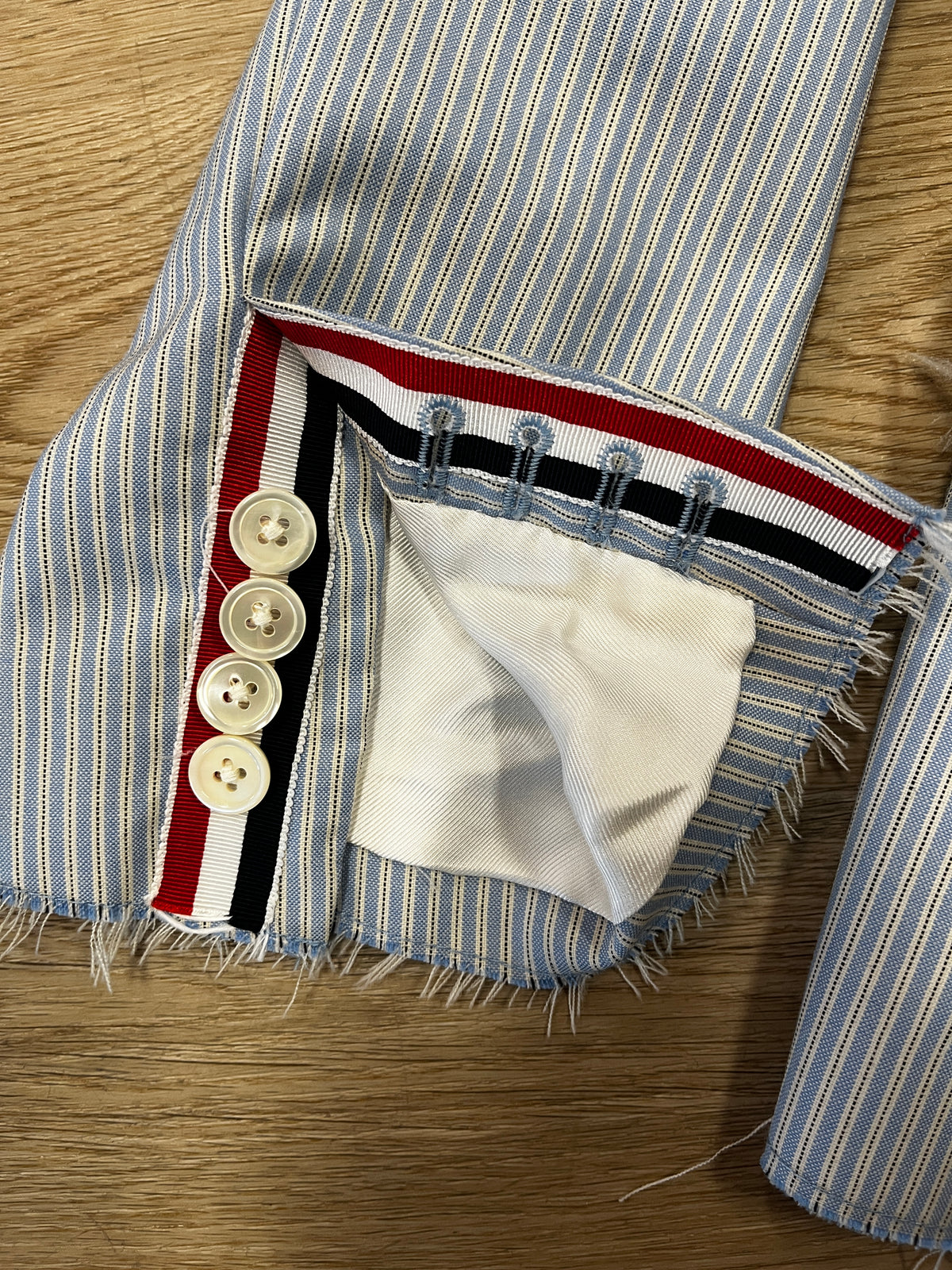Thom Browne Double-Breasted Striped Blazer