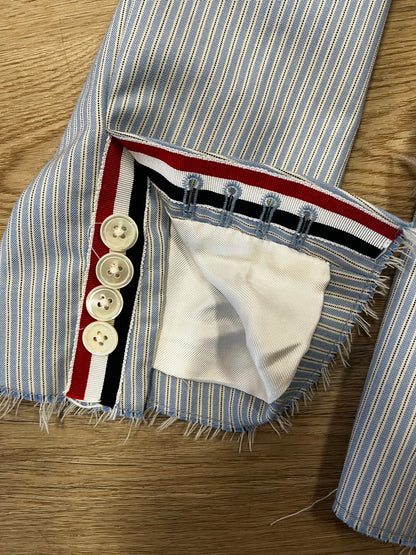 Thom Browne Double-Breasted Striped Blazer
