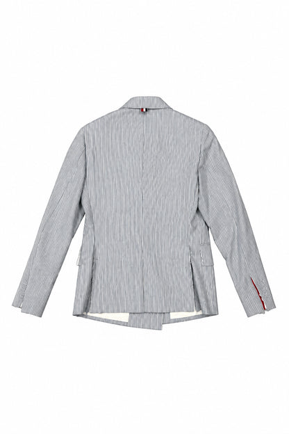 Thom Browne Double-Breasted Striped Blazer